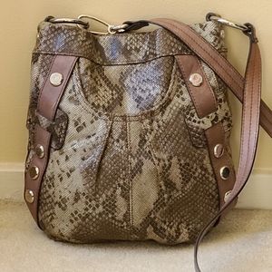B. Makowsky Animal Print Crossbody